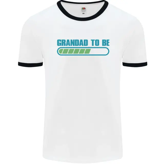 Grandad to Be Newborn Baby Grandparent Mens Ringer T-Shirt