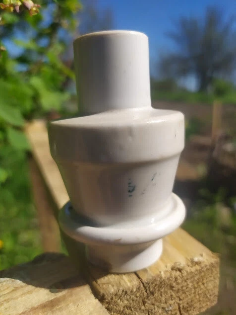 Vintage Soviet Porcelain Insulator Made USSR