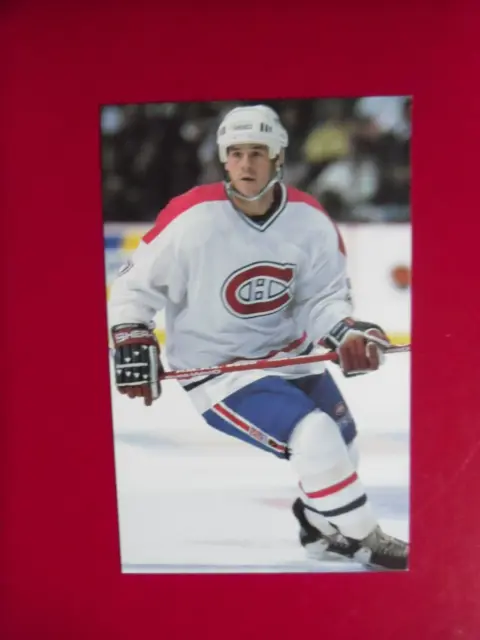 1999-2000-Montreal Canadiens-#17-Benoit Brunet Postcard.
