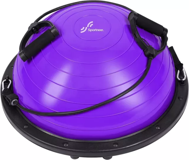 Sportneer Balance Yoga Trainer Balance Ball Balance Board with Resistance Bands
