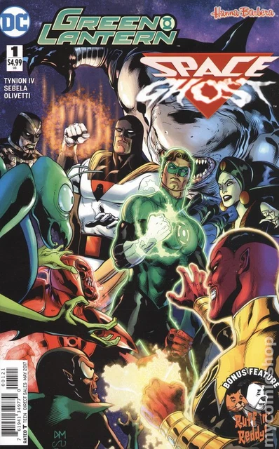 Green Lantern Space Ghost Special 1B Mahnke Variant VF 8.0 2017 Stock Image