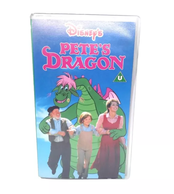 Pete's Dragon VHS Video Cassette Disney