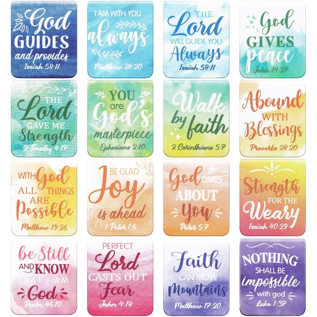 96 Pieces Inspirational Magnetic Bookmarks Magnet Page Markers Motivational Pagn