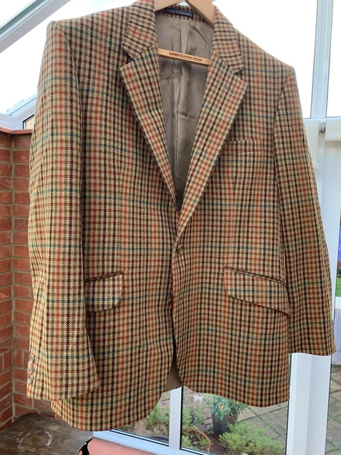 SUPERB JOHN G. Hardy Tweed Jacket Size 40R 24.95 PicClick UK