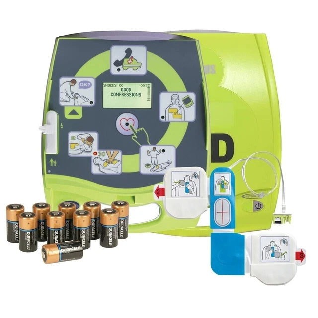 Zoll AED Plus Defibrillator with Pads batteries Brand New
