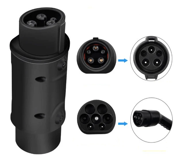 Adattatore tipo 2 tipo 1 per veicoli elettrici 6A-32A