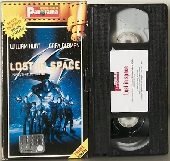 Lost in Space Perduti nello spazio FILM VHS Stephen Hopkins Gary Oldman