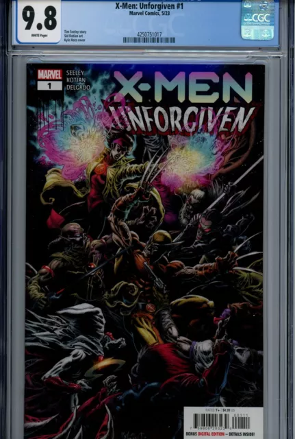 X-Men: Unforgiven #1 Marvel CGC 9.8 NM/M (2023)