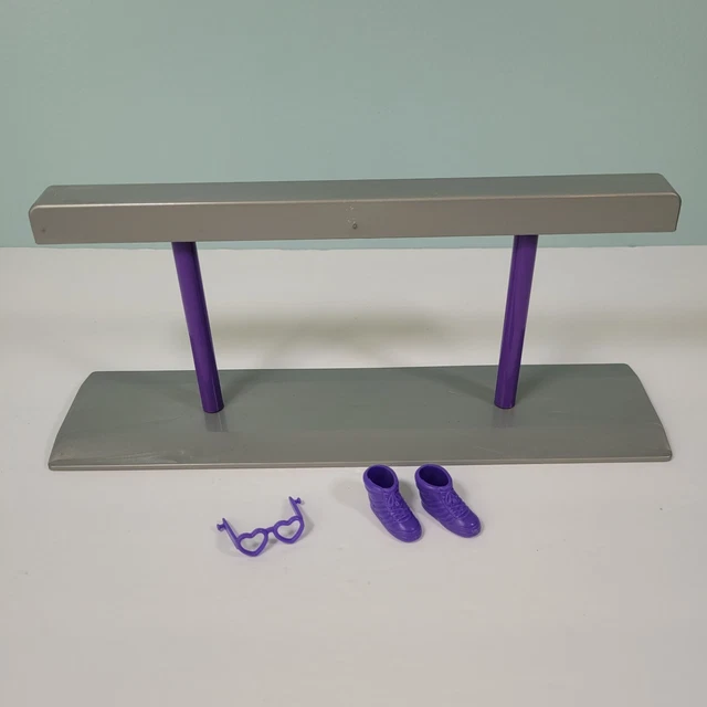 BARBIE GYMNAST WHITNEY Friend Of Stacie Balance Beam Accessories lot