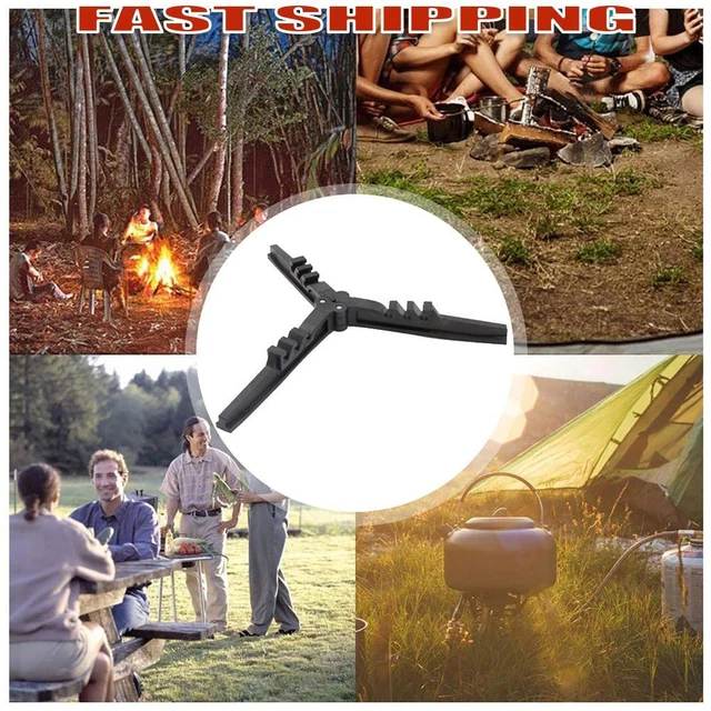 thumbnail image 2 of FOLDABLE FUEL CAN Stabilizer Compact Butane Gas Tank Bracket Camping... 2 of 13