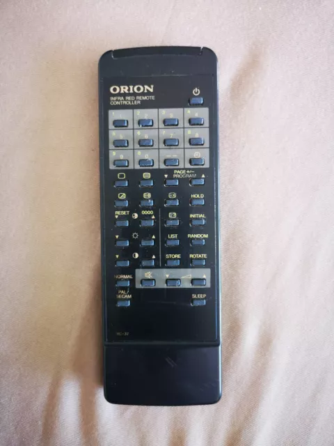 ORION RC-37 Original Color-TV Fernbedienung