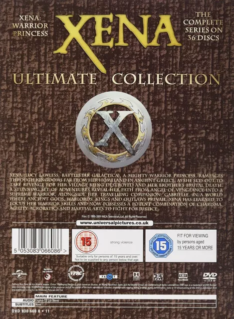 Xena: Warrior Princess: Complete - Series 1-6 (DVD) Lucy Lawless Renée O'Connor 2