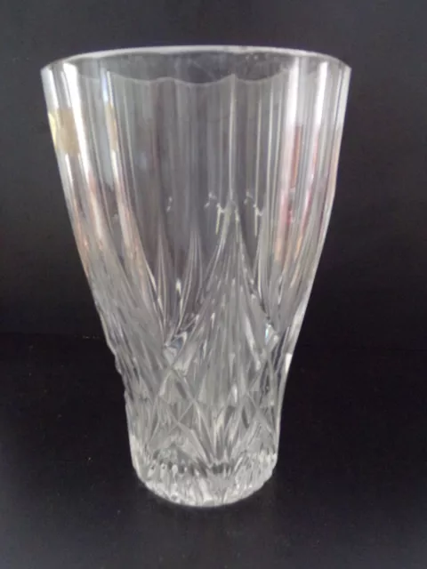 Vase en cristal " Val Saint Lambert " Belgique