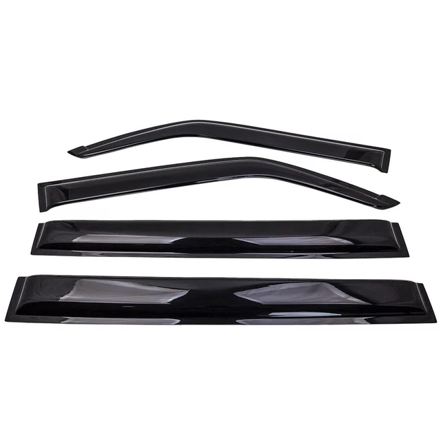 4x Pare-intempéries Weather shields Weathershield For Mitsubishi Pajero 00-19
