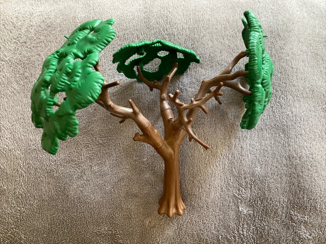PLAYMOBIL - SAVANE lot puma - jungle animaux zoo végétation arbre