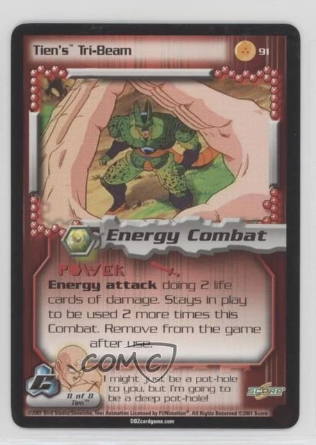 2002 DRAGON BALL Z TCG - Cell Saga Tien's Tri-Beam #91 0j9e EUR 3,11