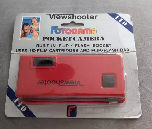 Vintage Fotorama Viewshooter New In Box - Sub Mini Miniature 110 Film Camera