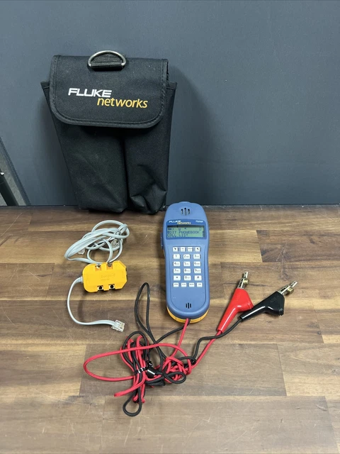 Fluke TS25D Telephone Test Set with pouch