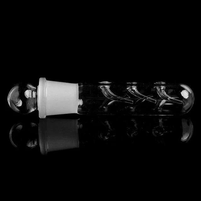 Leech-Trap for Aquarium 3 Holes Small Transparent Glass Tube Planaria Trap