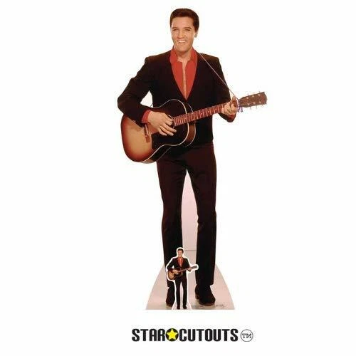 STAR CUTOUTS SC241 Official Elvis Presley Cardboard Cutout Lifesize £47.26 PicClick UK