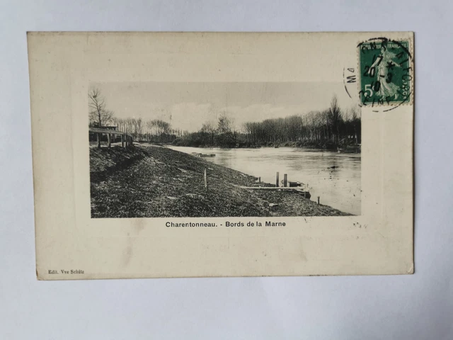 CPA 94 CHARENTONNEAU - Bords de la Marne