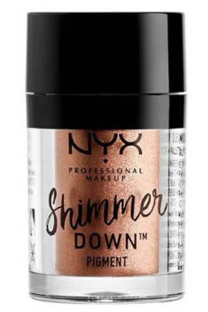 NYX Shimmer Down Pigment für die Augen 1,5 g Lachs #SDP04 Lidschatten