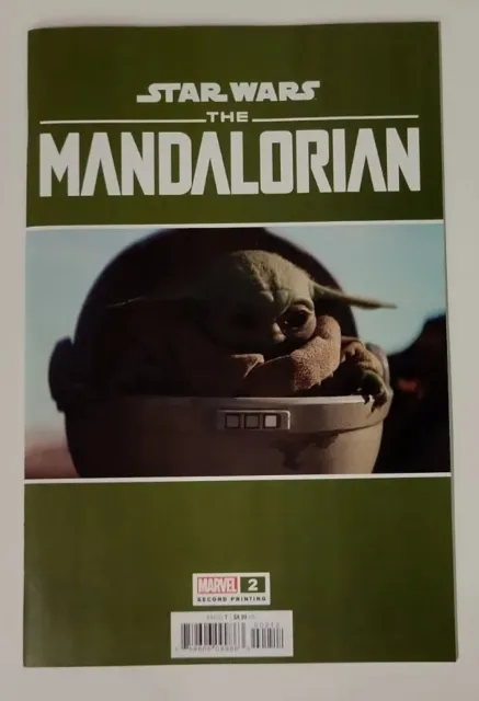 Star Wars: The Mandalorian #2 11/2022 Nm/Nm- Photo 2Nd Printing Variant Marvel