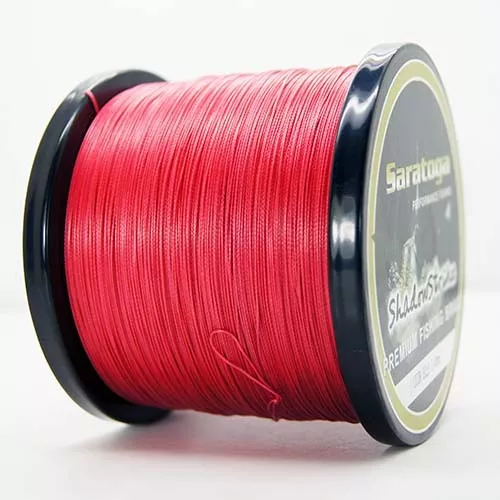 8 Strands 1000M Red Super Strong Dyneema Power Braided Fishing Line Extreme