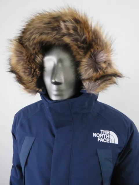 Mens The North Face Outer Boroughs Waterproof Hooded Winter Down Parka - Navy 3