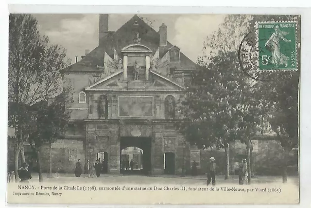 54 Nancy , Porte De La Citadelle