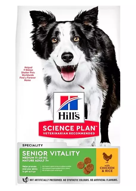 (EUR 5,35/kg) Hill's Science Plan Senior Medium Mature Adult 7+ Huhn Reis 14 kg