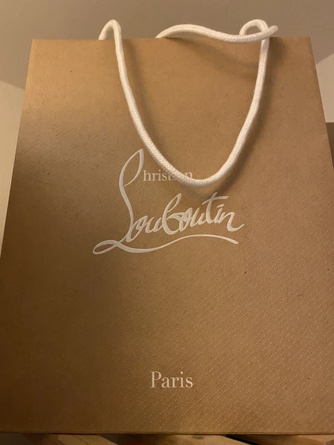 Christian louboutin hotsell paper bag