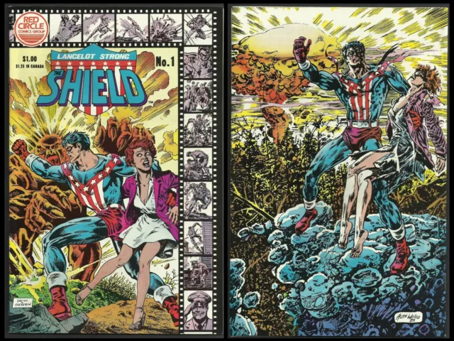 Shield, The - Lancelot Strong (Red Circle 1983) #1 Fn/Vf