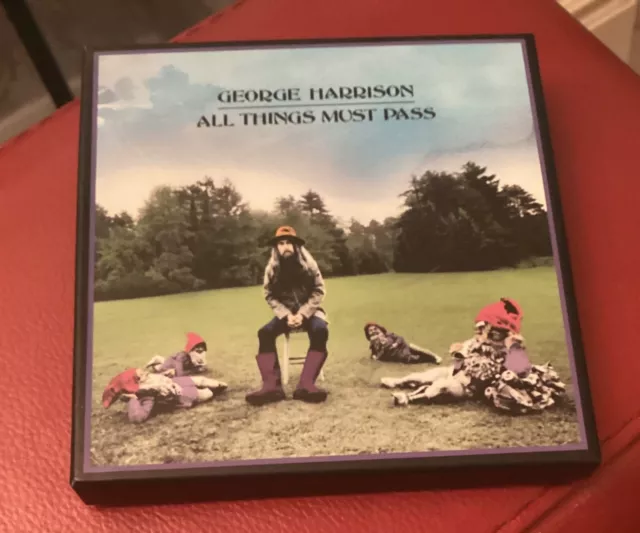 George Harrison ex The Beatles All Things Must Pass Box Set near mint to mint