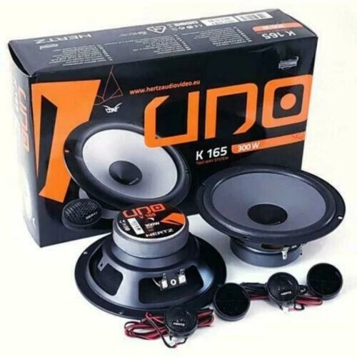 Kit Altoparlanti Auto Hertz Linea Uno K165 - Sistema 2 Vie 165 Mm Per Fiat Ducato Dal 2006 (Anteriore) - Con Supporti