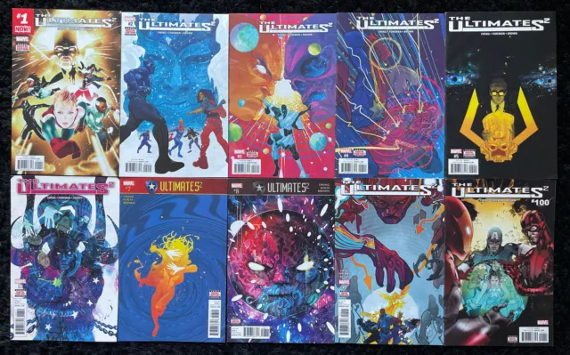 The Ultimates 2 Vol. 2 #1-9 & #100 - COMPLETE SERIES SET - 2016 Marvel - Ewing