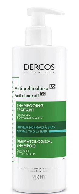Vichy Dercos Anti-Dandruff Advanced Action Shampoo Normal to Oily Hair 390ml