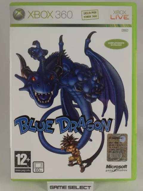 Blue Dragon Ball Jrpg Microsoft Xbox 360 Pal Eur Ita Italiano Originale Completo