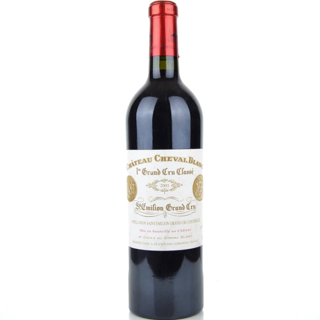 Chateau Cheval Blanc 2001 1er Grand Cru Classé A SAINT EMILION 1 BOUTEILLE