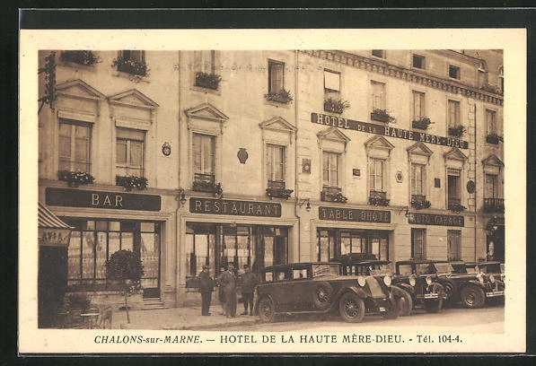 CPA Chalons-sur-Marne, Hotel de la Haute Mère-Dieu
