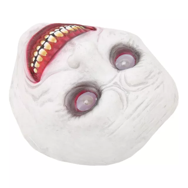 Latex Horror Scary Face Cover Decoration For Cosplay Party Costume TOU