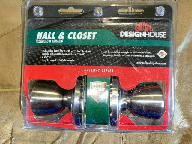 Design House Hall & Closet Door Knobs