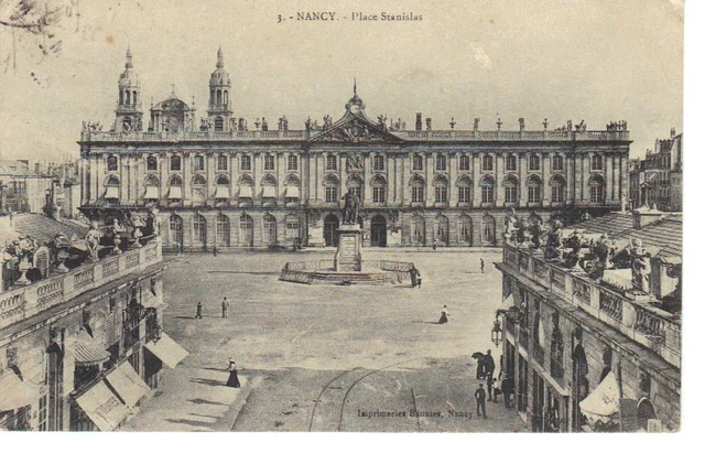 CPA 54 1907 NANCY Place Stanislas