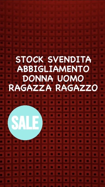 Stock Abbigliamento Donna Uomo Ragazza LEGGERE L’INSERZIONE PRIMA DELL’ACQUISTO
