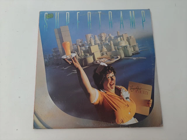 Vintage LP Vinyl Record -Supertramp - Breakfast in America -VG Cond