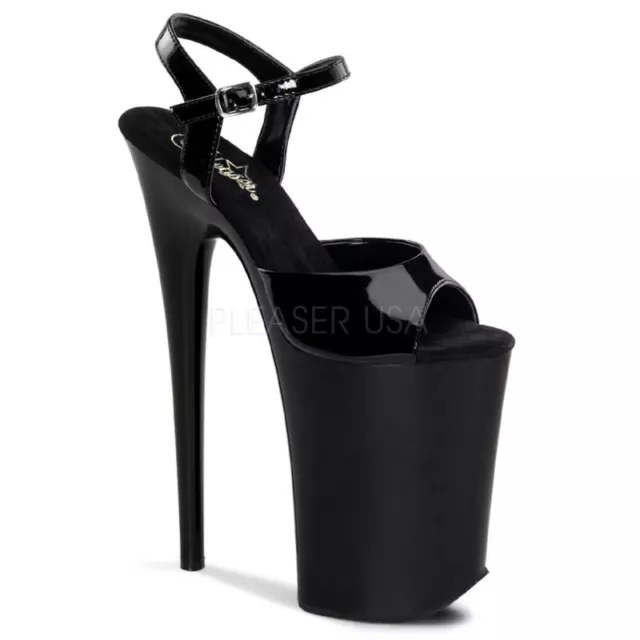 PLEASER USA INFINITY-909 Extrem Plateau Sandalette  Extrem Plateau Heels ...