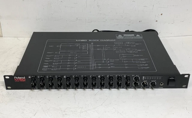 ROLAND M-120 LINE MIXER 12 Channel Rack Mountable £149.81