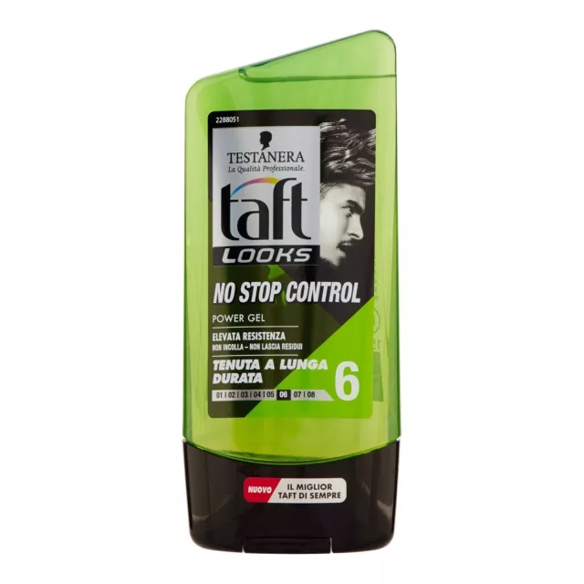 Schwarzkopf Taft Marathon Hair Gel, 72-hour hold in all weather conditions with