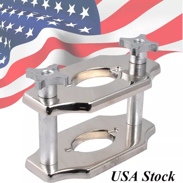 Dental Reline Jig Tool Single Compress Press Lab Equipment Chrome Practical CE