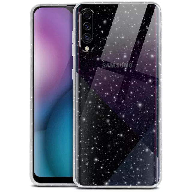 Hülle für Samsung Galaxy A50 / A30s Glitzer Hülle Soft Silikon Case Schutz Cover